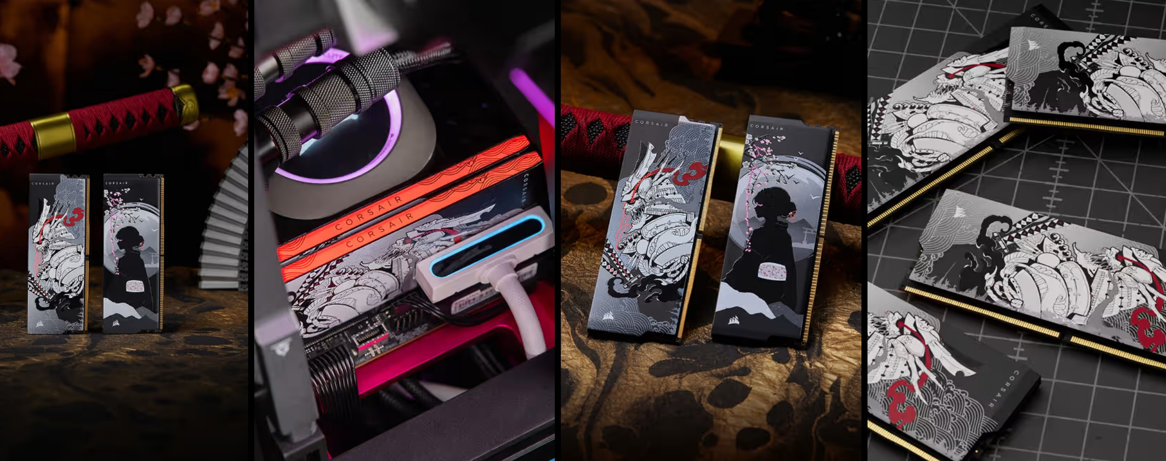 Corsair представила модули памяти Shugo DDR5 с премиум-дизайном с японскими мотивами