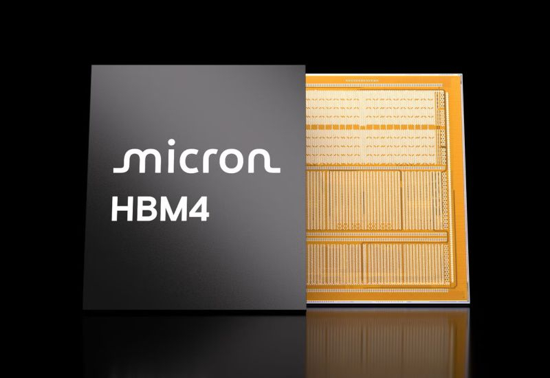 Micron запустила массовое производство памяти HBM4 для Nvidia Vera Rubin