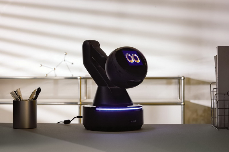 Lenovo представила настольный «шар с глазками» — концепт робота-помощника AI Workmate с проектором и ИИ