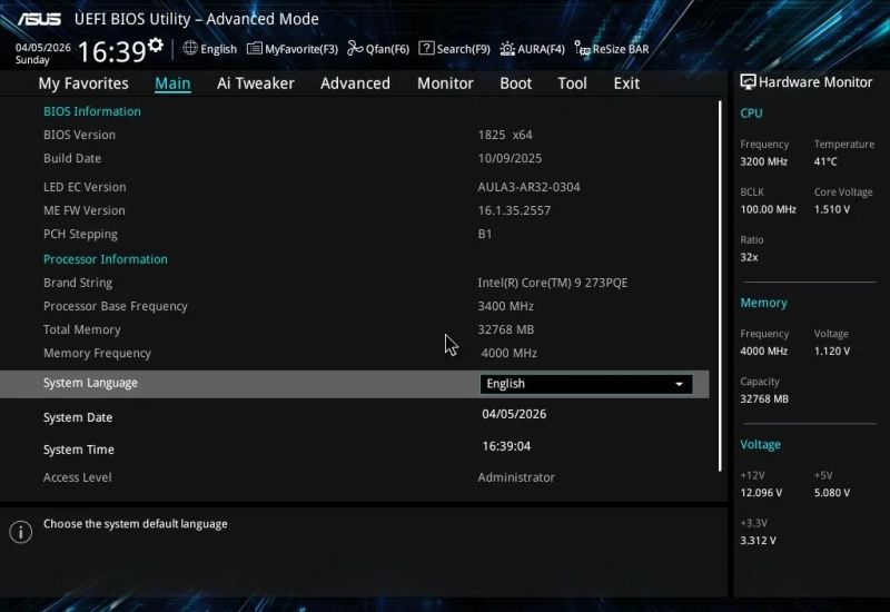 Процессор Intel Bartlett Lake смог запустить Windows на чипсете Z790 после дополнительной модификации BIOS с помощью ИИ