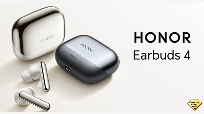 Honor представила беспроводные наушники Earbuds 4 с активным шумоподавлением до 50 дБ по цене $56