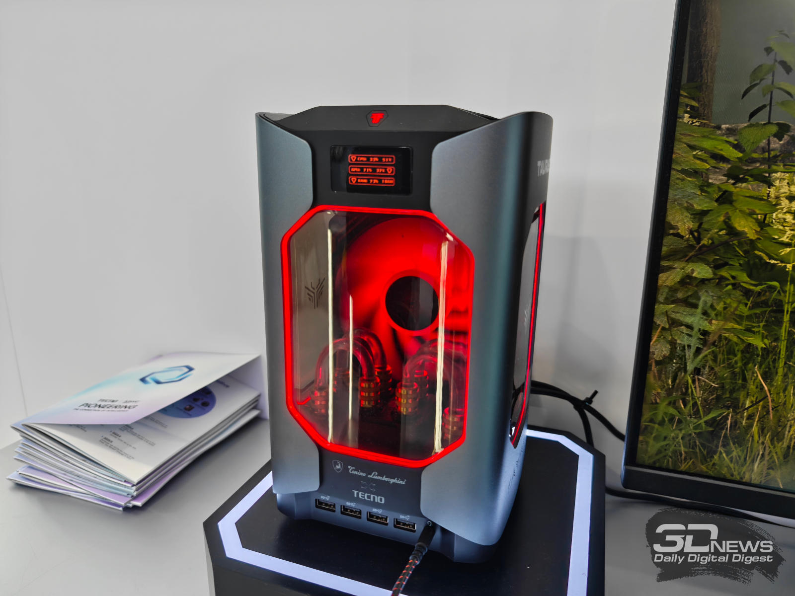 Tecno и Tonino Lamborghini представили серию дизайнерской электроники — от смартфонов до геймерского мини-ПК