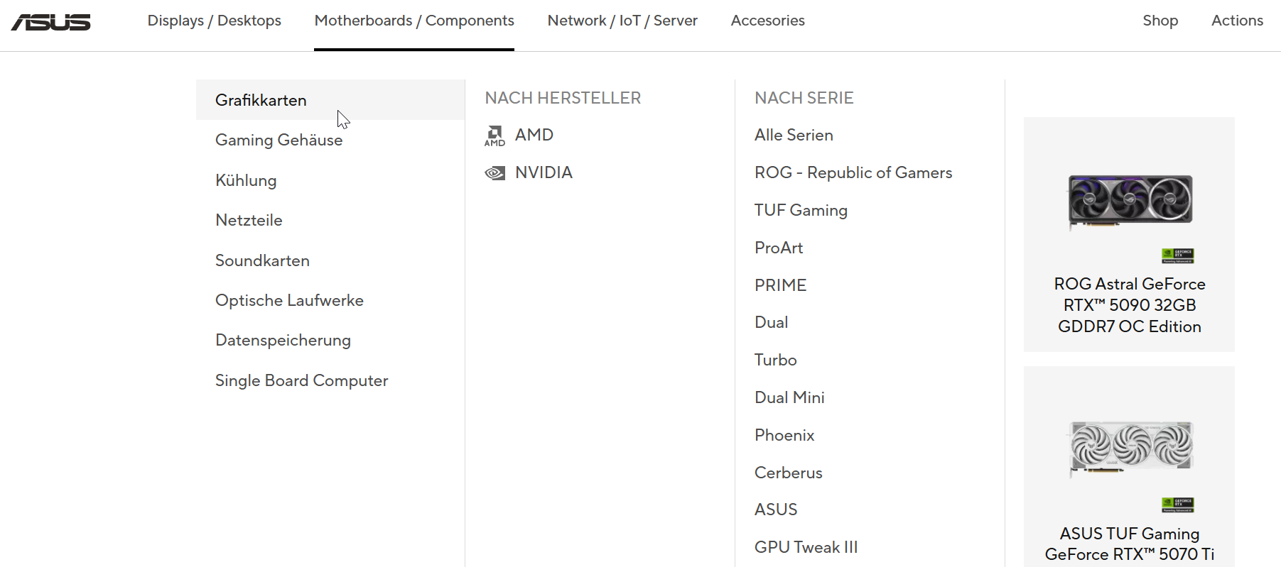 Немецкий сайт Asus ожил — доступ к драйверам и BIOS вернулся, но не для ноутбуков и ПК