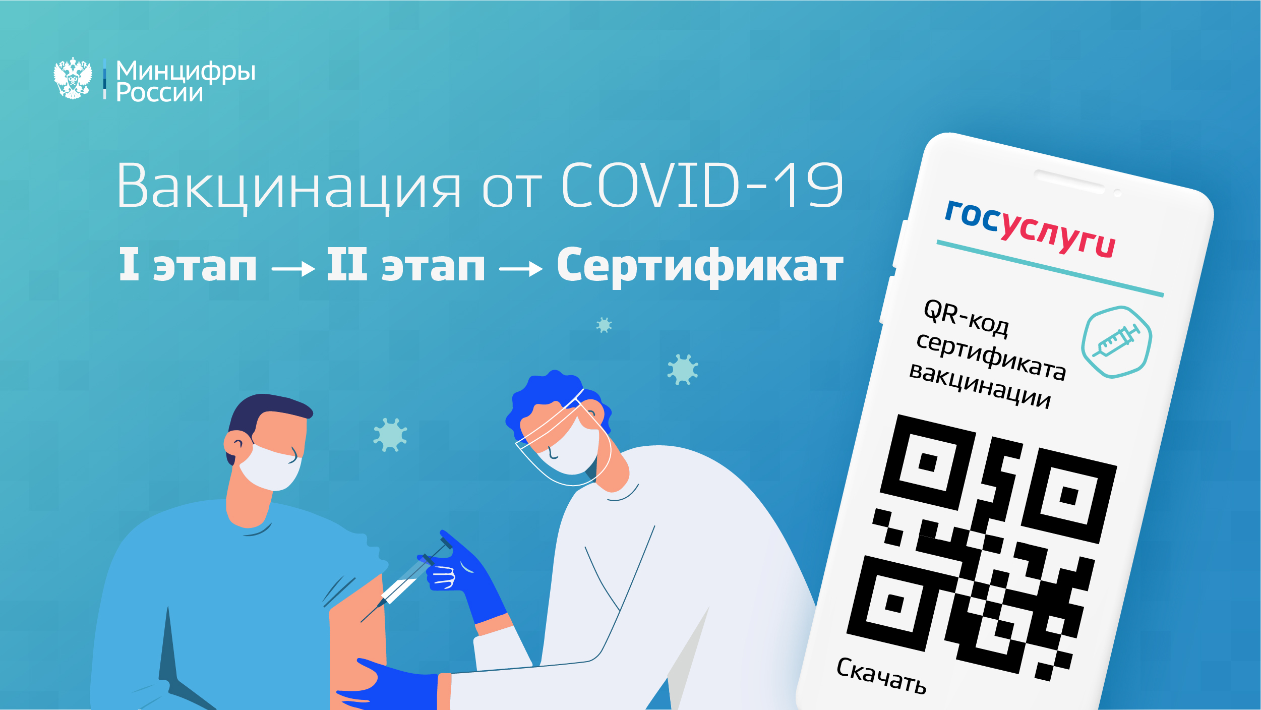 Автоматизирован процесс получения сертификата от COVID-19