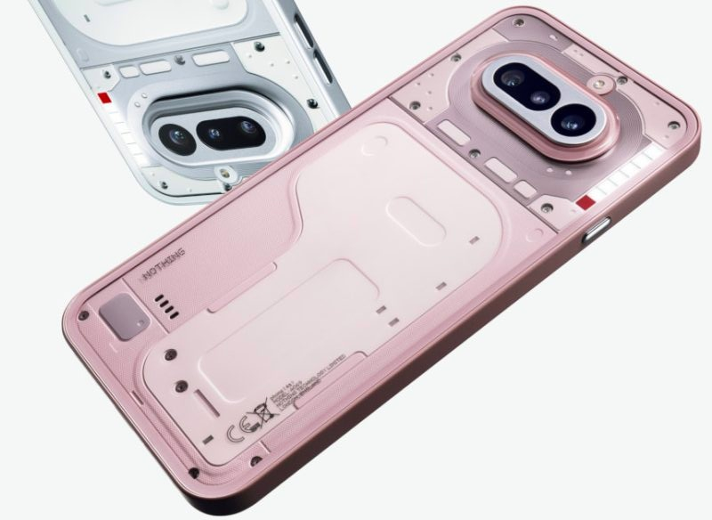 Nothing показала розовую версию будущего смартфона Phone (4a)