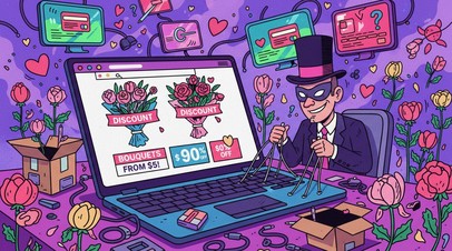 Киберэксперт Ахмеев: перед 8 Марта активизировались фальшивые распродажи цветов