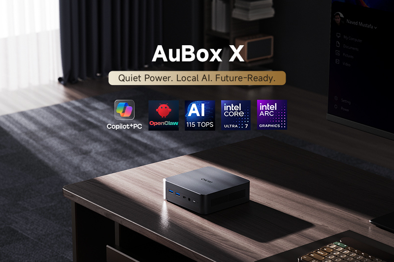 Chuwi представила мощный мини-ПК AuBox X на настоящем Intel Core Ultra