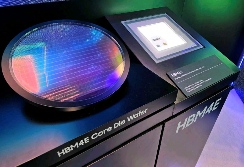 Первые образцы памяти HBM4E в исполнении Samsung будут готовы в следующем месяце