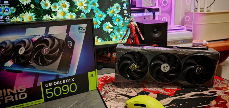 Видео: GeForce RTX 5090 устроила огненное шоу прямо при первом запуске — и случай не гарантийный