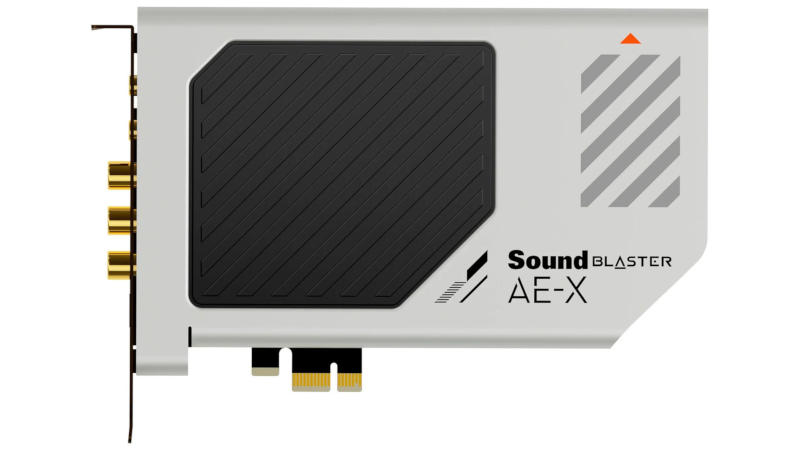 Creative представила звуковую карту Sound Blaster AE-X с поддержкой 32-битного звука на 384 кГц