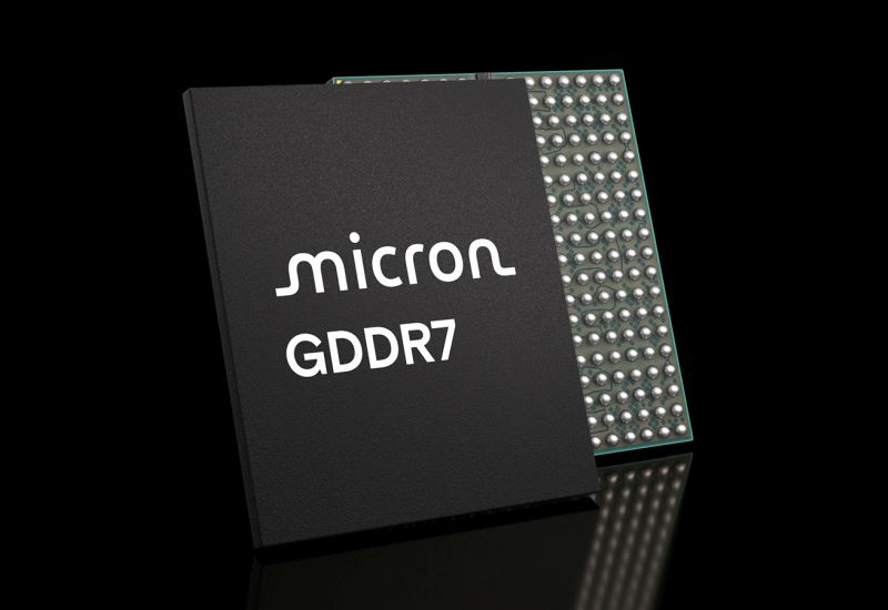 Для самых мощных видеокарт: Micron начала поставки 3-Гбайт чипов GDDR7 со скоростью 32 Гбит/с