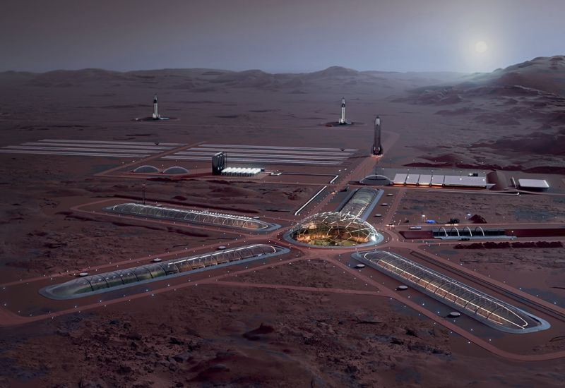 Илон Маск пообещал приступить к строительству базы на Марсе в течение пяти или семи лет