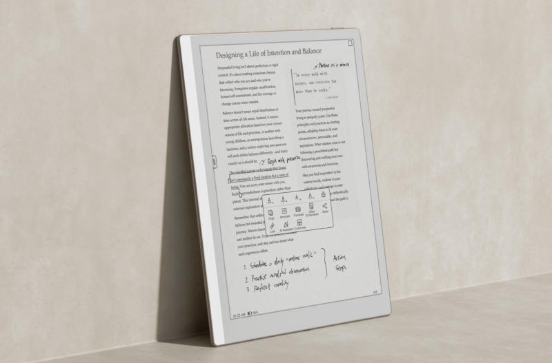 Представлен Onyx Boox Go 10.3 (Gen II) — планшет с экраном E Ink и ценником от $420