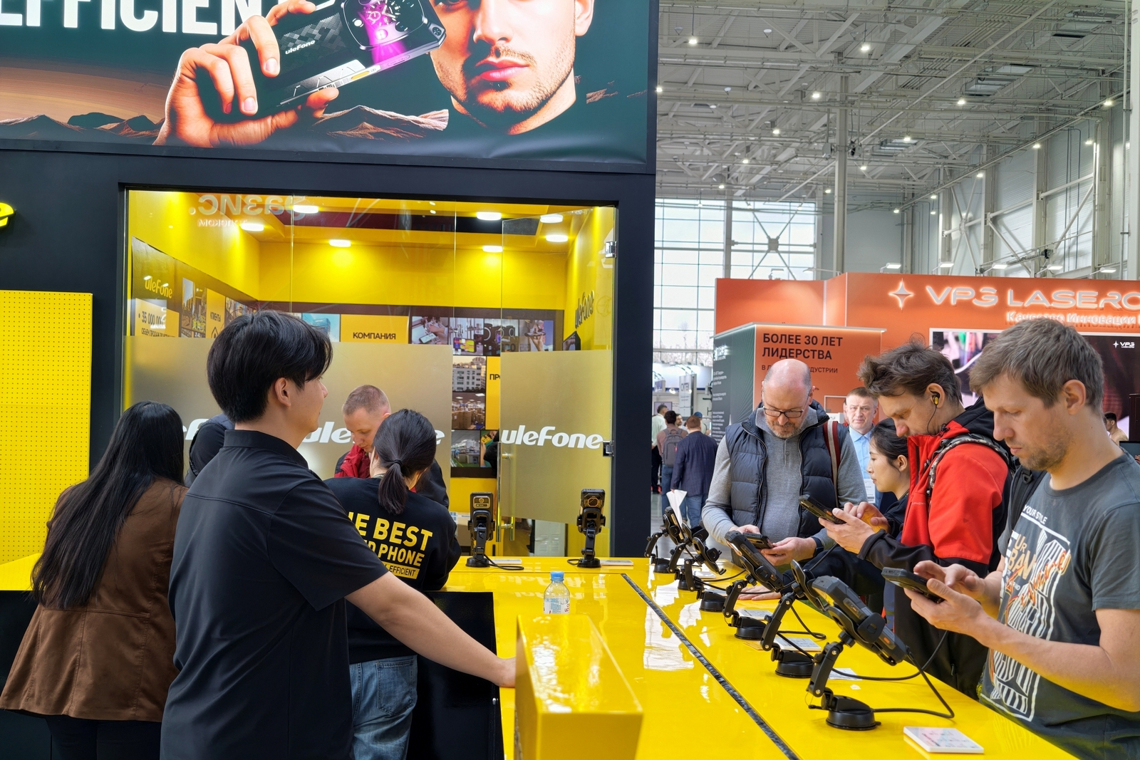 Ulefone на выставке «Связь-2026»: защищённые смартфоны с тепловизорами, проектором и другие новинки