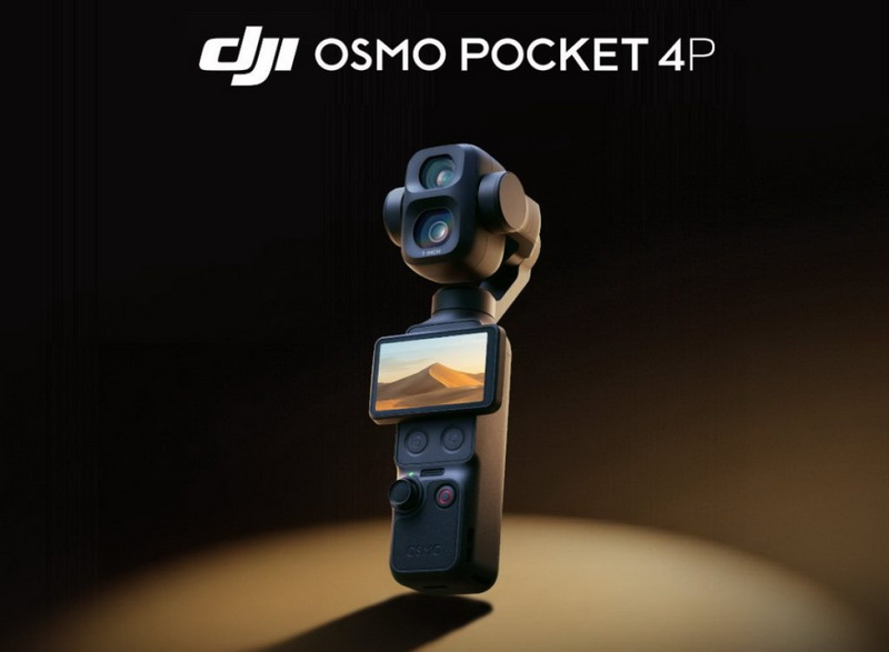 DJI анонсировала в Каннах карманную кинокамеру Osmo Pocket 4P