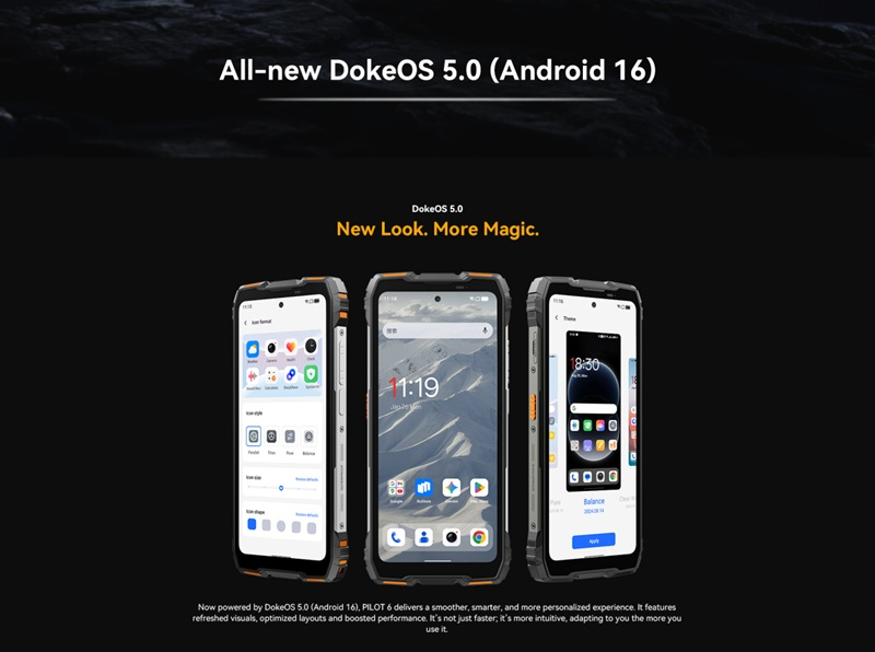 Надёжный защищённый смартфон OSCAL PILOT 6 с тепловизионной камерой поступил в продажу