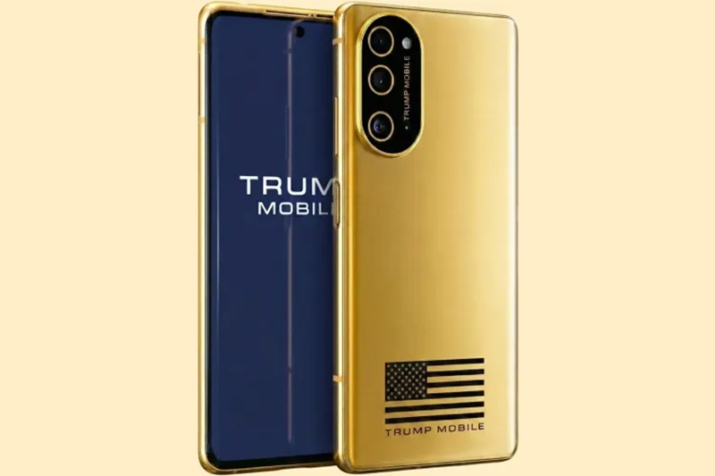 Смартфон Trump Mobile T1 показался в новом дизайне — с флагом США, но без «Сделано в США»