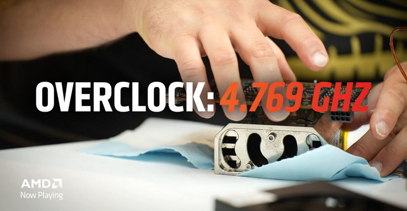 AMD установила мировой рекорд разгона GPU — Radeon RX 9060 XT довели до 4769 МГц